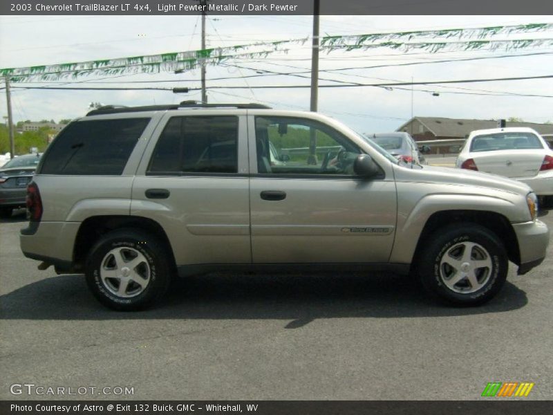 Light Pewter Metallic / Dark Pewter 2003 Chevrolet TrailBlazer LT 4x4
