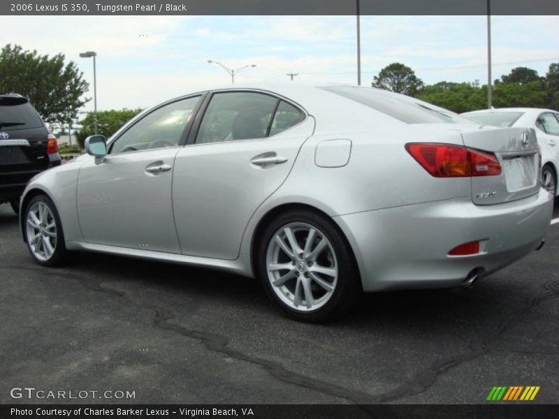 Tungsten Pearl / Black 2006 Lexus IS 350