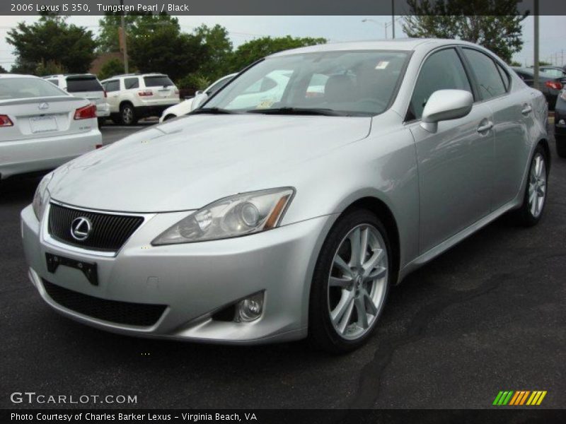 Tungsten Pearl / Black 2006 Lexus IS 350