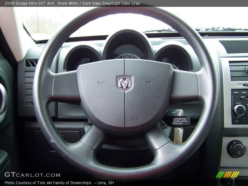 Stone White / Dark Slate Gray/Light Slate Gray 2008 Dodge Nitro SXT 4x4