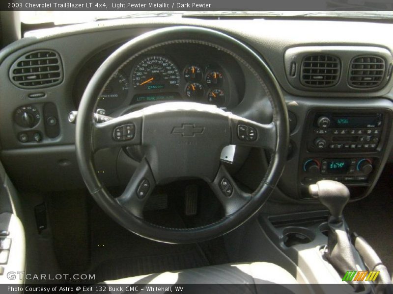 Light Pewter Metallic / Dark Pewter 2003 Chevrolet TrailBlazer LT 4x4