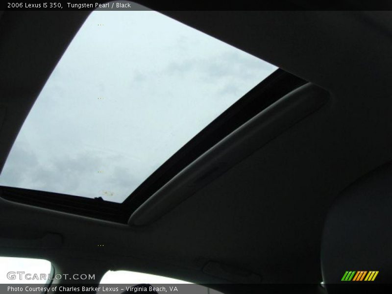 Tungsten Pearl / Black 2006 Lexus IS 350