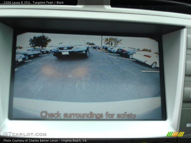 Tungsten Pearl / Black 2006 Lexus IS 350