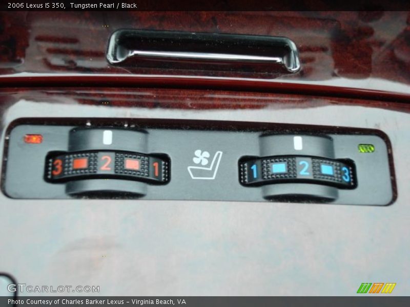 Tungsten Pearl / Black 2006 Lexus IS 350