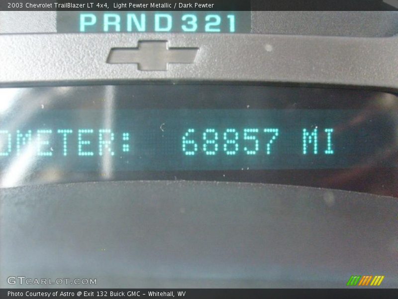 Light Pewter Metallic / Dark Pewter 2003 Chevrolet TrailBlazer LT 4x4