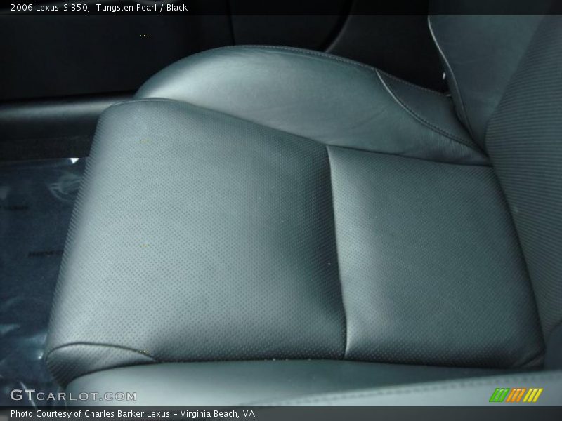 Tungsten Pearl / Black 2006 Lexus IS 350