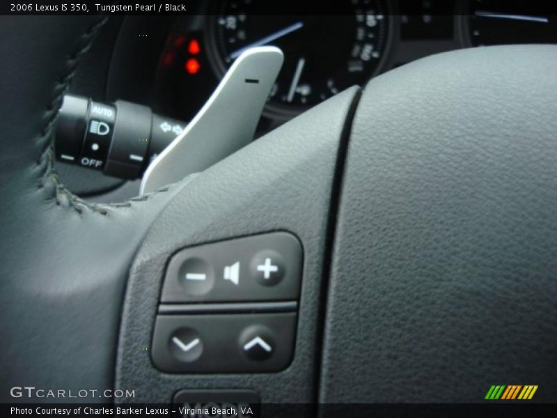 Tungsten Pearl / Black 2006 Lexus IS 350