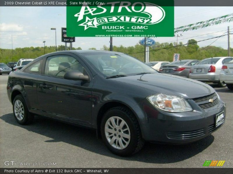 Slate Metallic / Gray 2009 Chevrolet Cobalt LS XFE Coupe