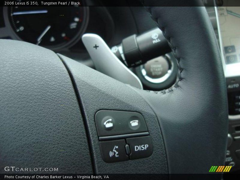 Tungsten Pearl / Black 2006 Lexus IS 350