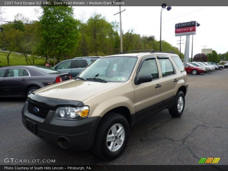 Dune Pearl Metallic / Medium/Dark Pebble 2007 Ford Escape XLS 4WD