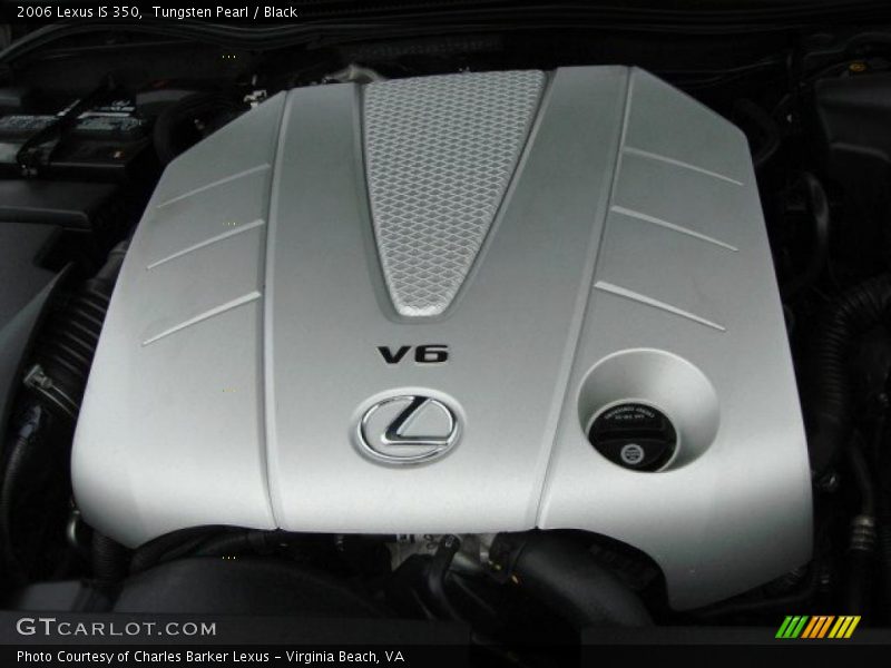 Tungsten Pearl / Black 2006 Lexus IS 350