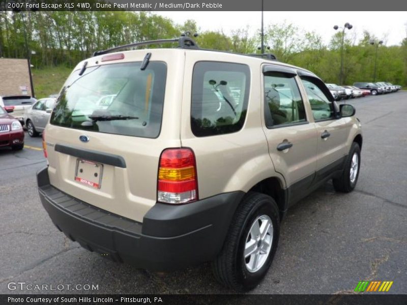 Dune Pearl Metallic / Medium/Dark Pebble 2007 Ford Escape XLS 4WD