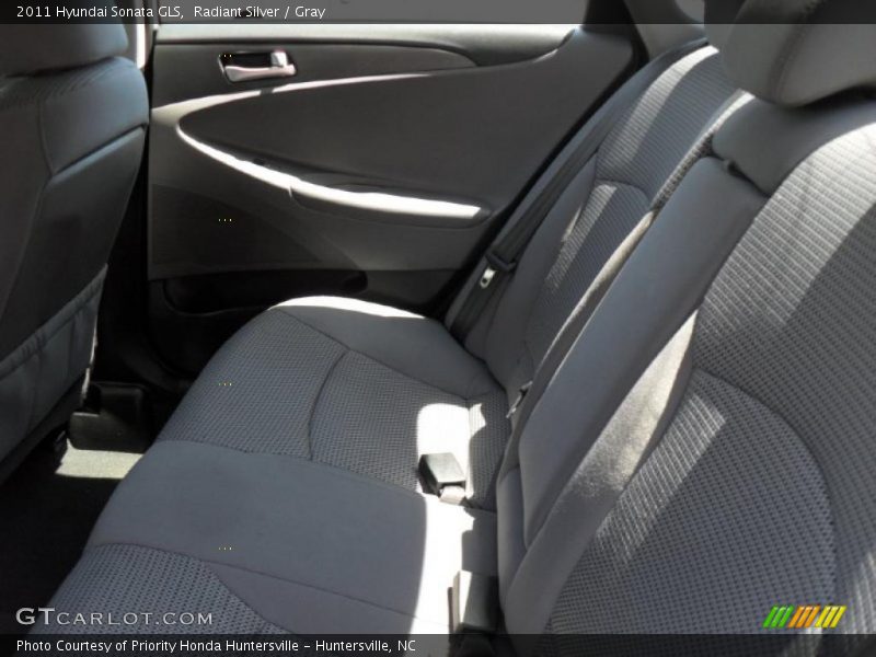 Radiant Silver / Gray 2011 Hyundai Sonata GLS