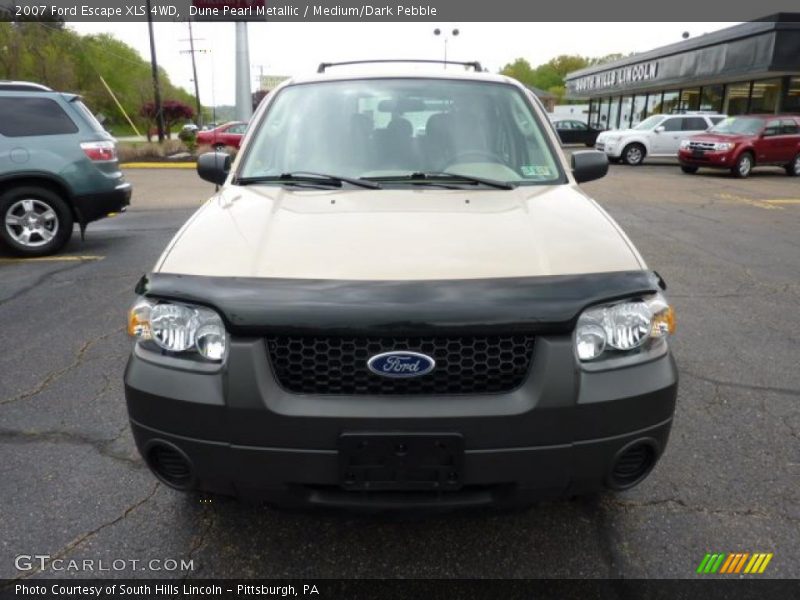 Dune Pearl Metallic / Medium/Dark Pebble 2007 Ford Escape XLS 4WD