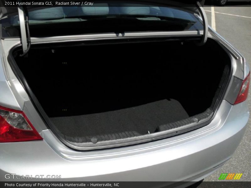 Radiant Silver / Gray 2011 Hyundai Sonata GLS