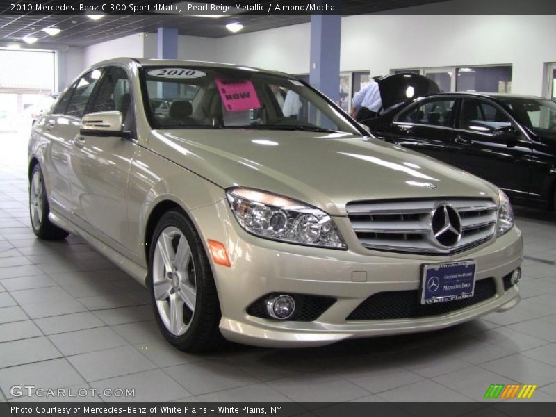 Pearl Beige Metallic / Almond/Mocha 2010 Mercedes-Benz C 300 Sport 4Matic