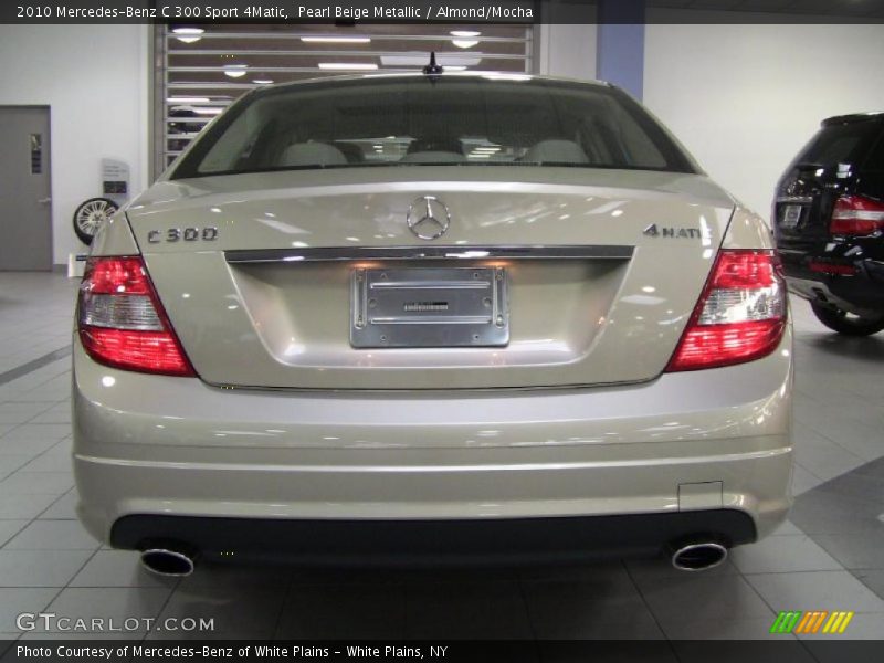 Pearl Beige Metallic / Almond/Mocha 2010 Mercedes-Benz C 300 Sport 4Matic