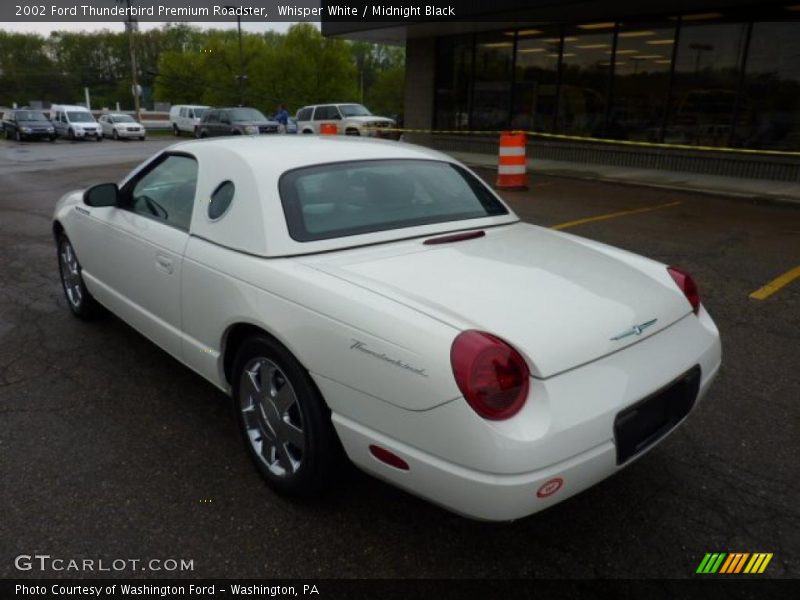  2002 Thunderbird Premium Roadster Whisper White