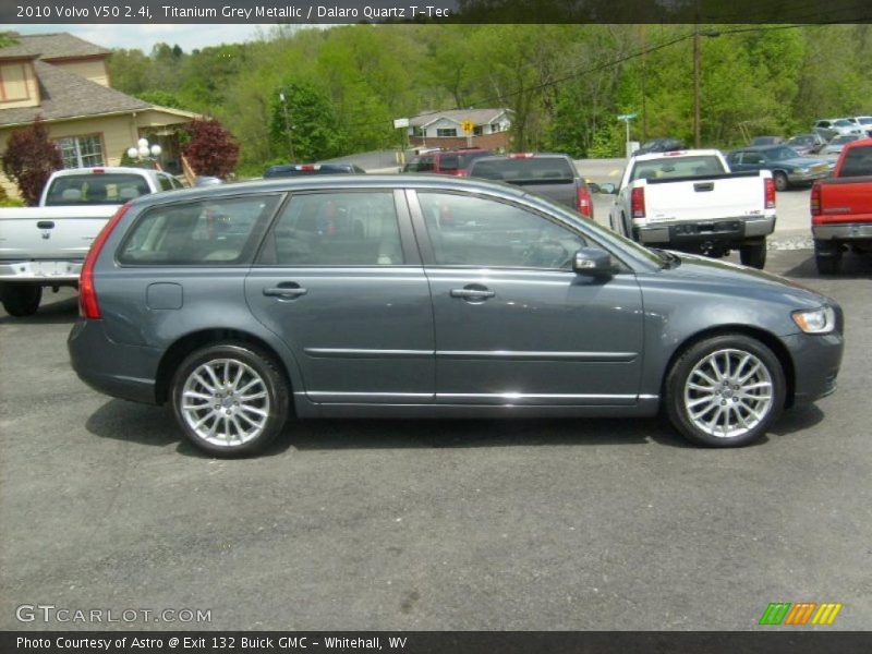 Titanium Grey Metallic / Dalaro Quartz T-Tec 2010 Volvo V50 2.4i