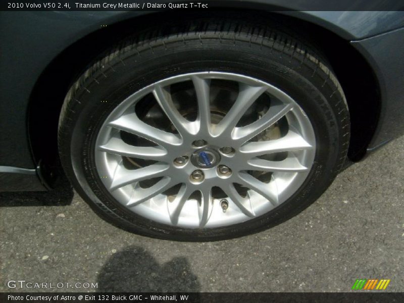 Titanium Grey Metallic / Dalaro Quartz T-Tec 2010 Volvo V50 2.4i