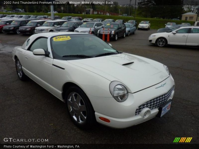 Front 3/4 View of 2002 Thunderbird Premium Roadster
