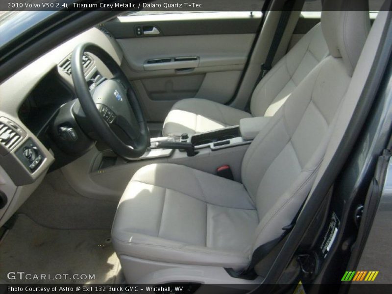 Titanium Grey Metallic / Dalaro Quartz T-Tec 2010 Volvo V50 2.4i