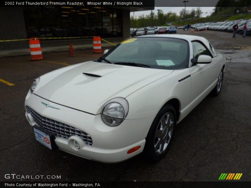 Front 3/4 View of 2002 Thunderbird Premium Roadster