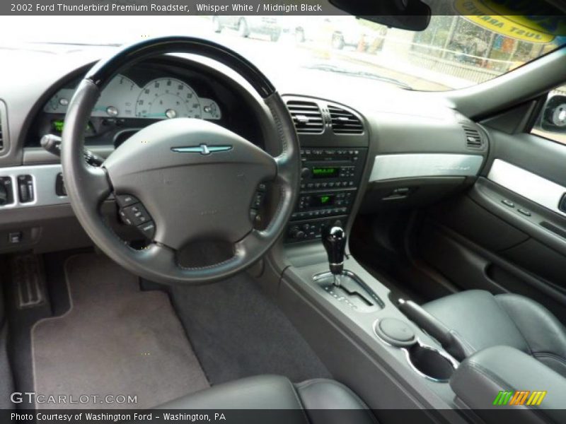 Dashboard of 2002 Thunderbird Premium Roadster