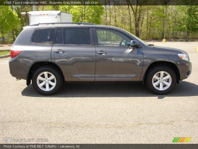 Magnetic Gray Metallic / Ash Gray 2008 Toyota Highlander 4WD
