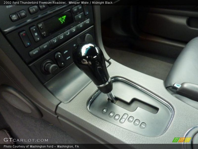  2002 Thunderbird Premium Roadster 5 Speed Automatic Shifter
