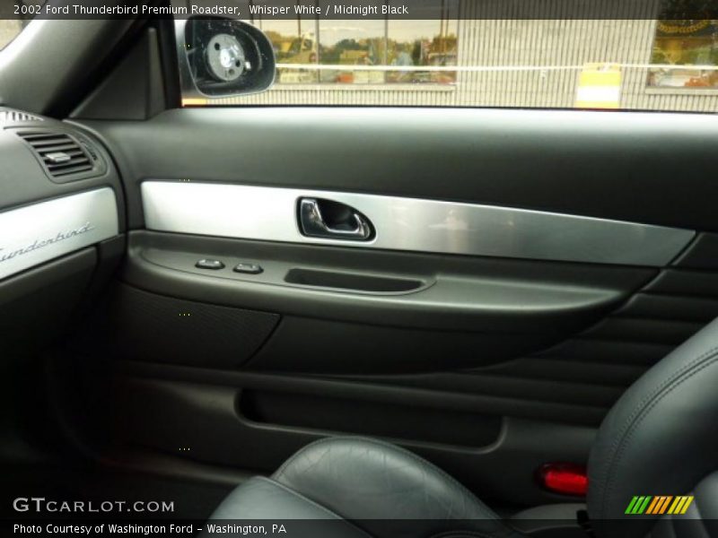 Whisper White / Midnight Black 2002 Ford Thunderbird Premium Roadster
