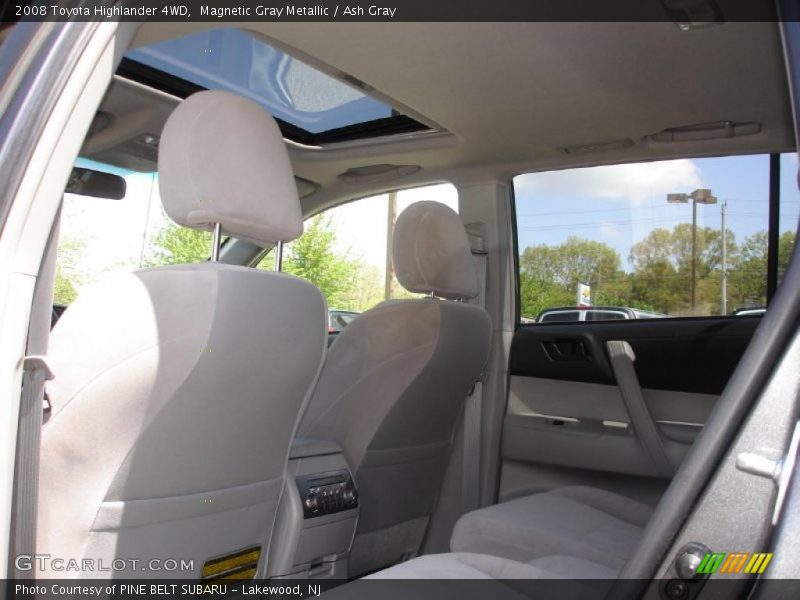 Magnetic Gray Metallic / Ash Gray 2008 Toyota Highlander 4WD