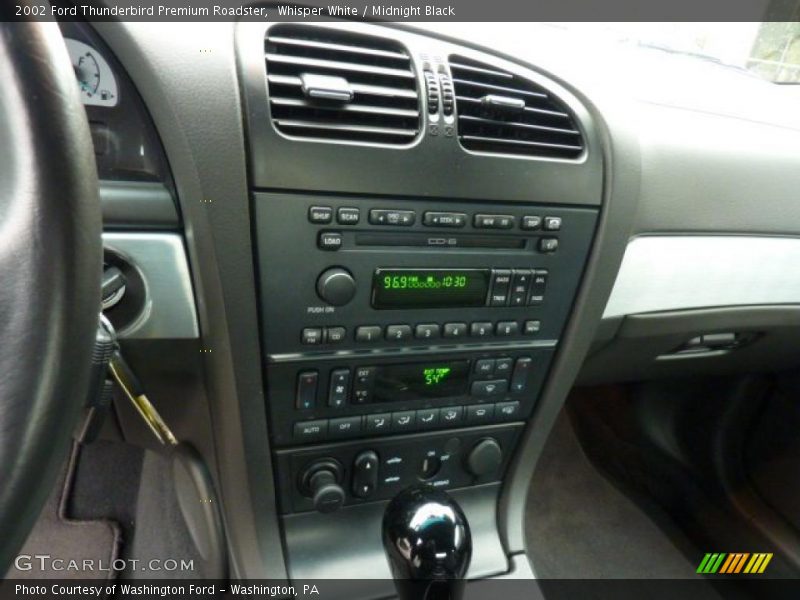 Whisper White / Midnight Black 2002 Ford Thunderbird Premium Roadster