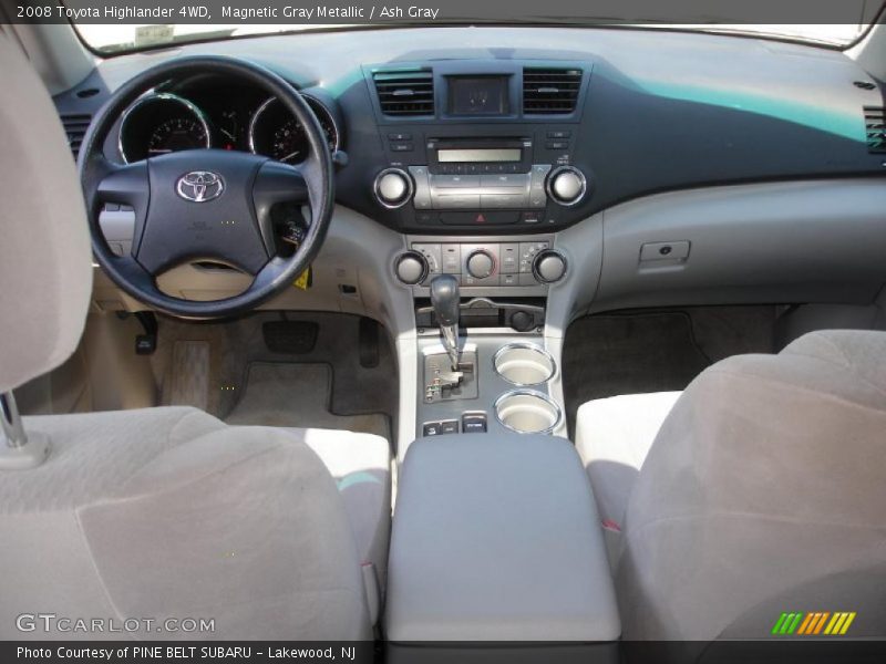 Magnetic Gray Metallic / Ash Gray 2008 Toyota Highlander 4WD