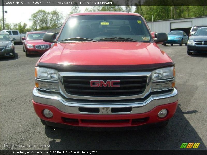 Fire Red / Dark Pewter 2006 GMC Sierra 1500 SLT Z71 Crew Cab 4x4