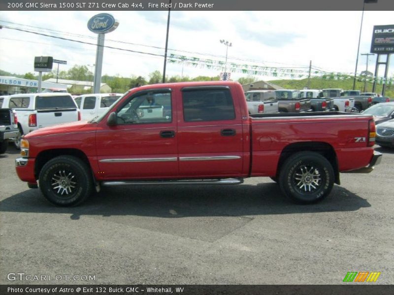 Fire Red / Dark Pewter 2006 GMC Sierra 1500 SLT Z71 Crew Cab 4x4