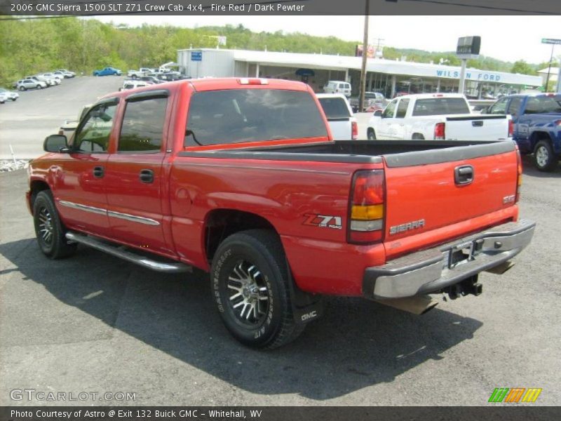 Fire Red / Dark Pewter 2006 GMC Sierra 1500 SLT Z71 Crew Cab 4x4