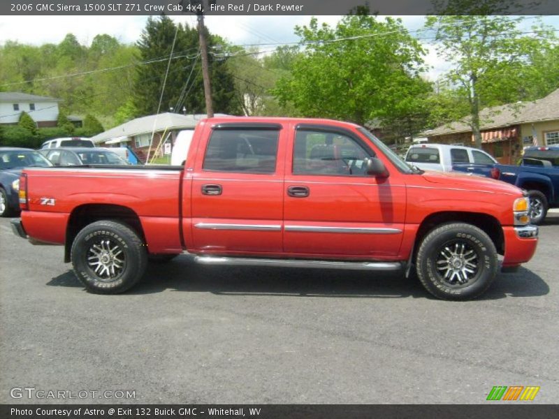 Fire Red / Dark Pewter 2006 GMC Sierra 1500 SLT Z71 Crew Cab 4x4