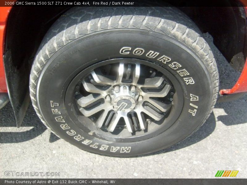 Fire Red / Dark Pewter 2006 GMC Sierra 1500 SLT Z71 Crew Cab 4x4