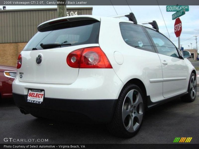 Candy White / Black Leather 2006 Volkswagen GTI 2.0T