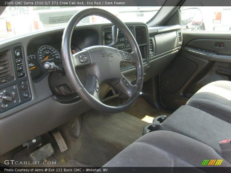 Fire Red / Dark Pewter 2006 GMC Sierra 1500 SLT Z71 Crew Cab 4x4
