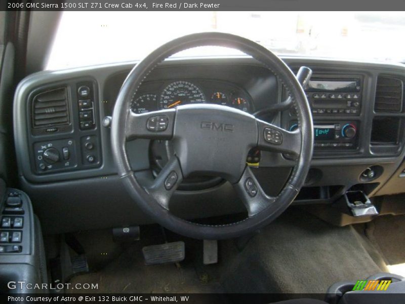 Fire Red / Dark Pewter 2006 GMC Sierra 1500 SLT Z71 Crew Cab 4x4
