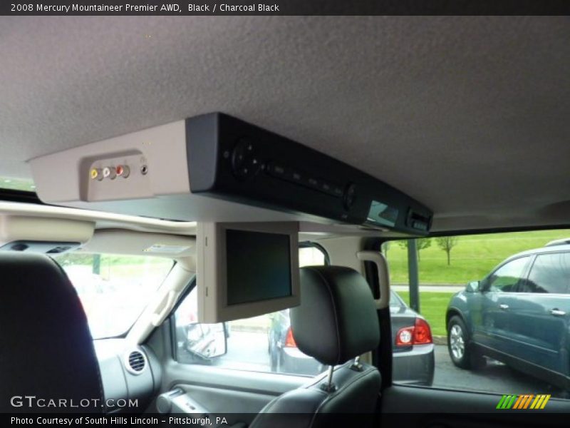 Black / Charcoal Black 2008 Mercury Mountaineer Premier AWD