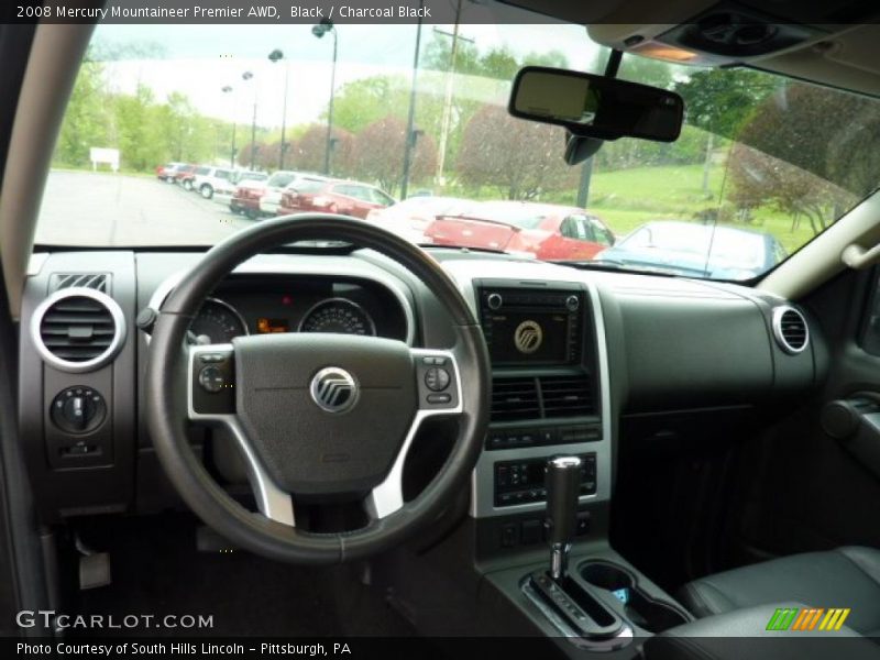 Black / Charcoal Black 2008 Mercury Mountaineer Premier AWD