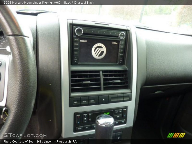 Black / Charcoal Black 2008 Mercury Mountaineer Premier AWD