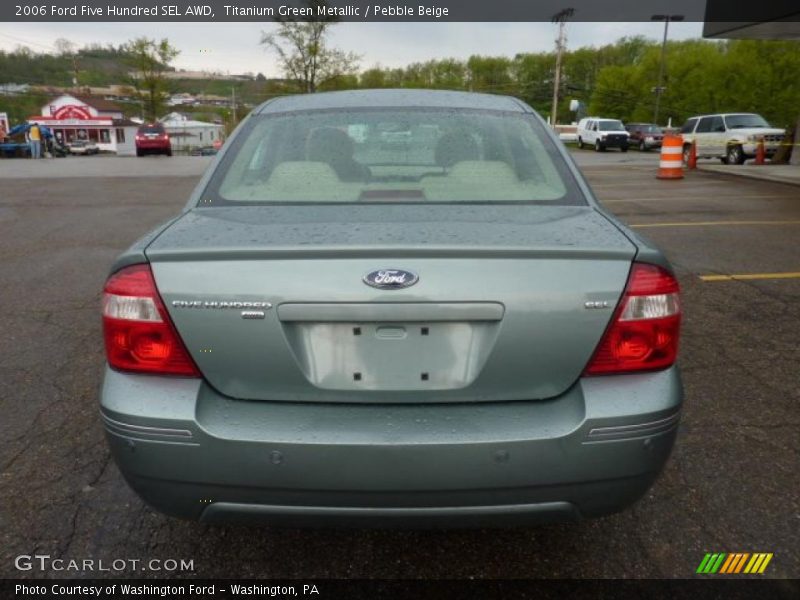 Titanium Green Metallic / Pebble Beige 2006 Ford Five Hundred SEL AWD