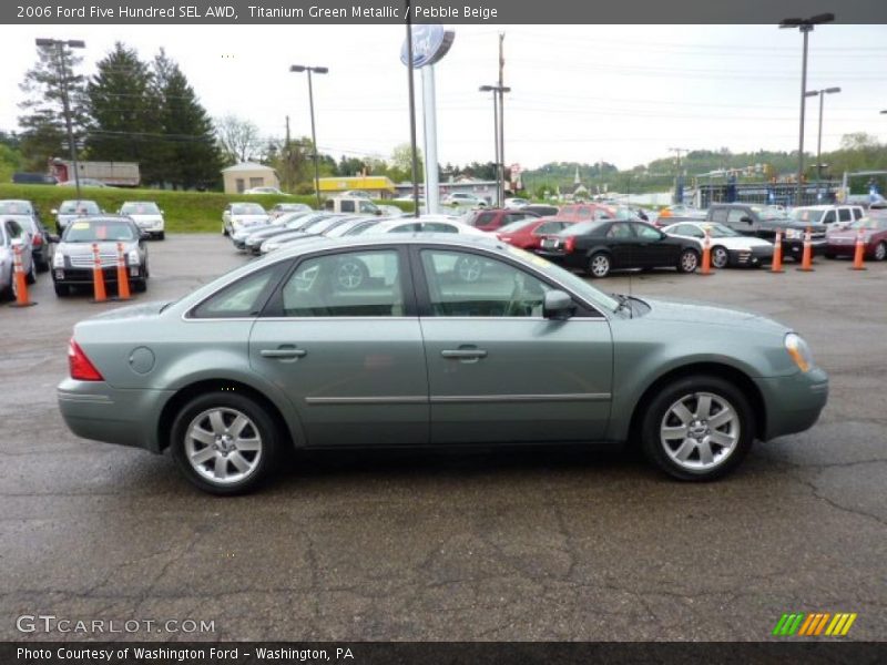 Titanium Green Metallic / Pebble Beige 2006 Ford Five Hundred SEL AWD
