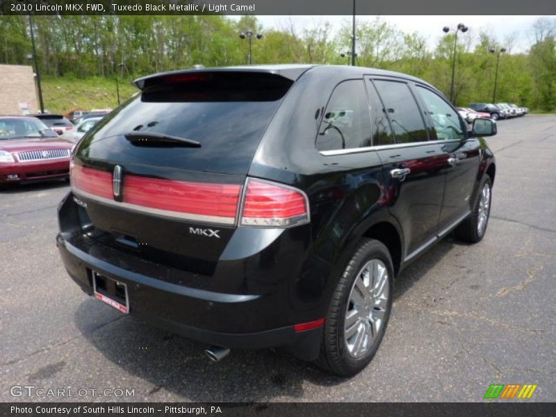 Tuxedo Black Metallic / Light Camel 2010 Lincoln MKX FWD