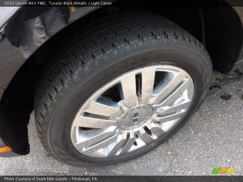 Tuxedo Black Metallic / Light Camel 2010 Lincoln MKX FWD