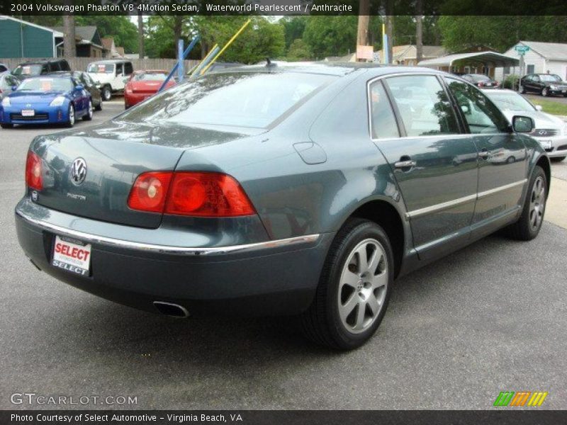 Waterworld Pearlescent / Anthracite 2004 Volkswagen Phaeton V8 4Motion Sedan